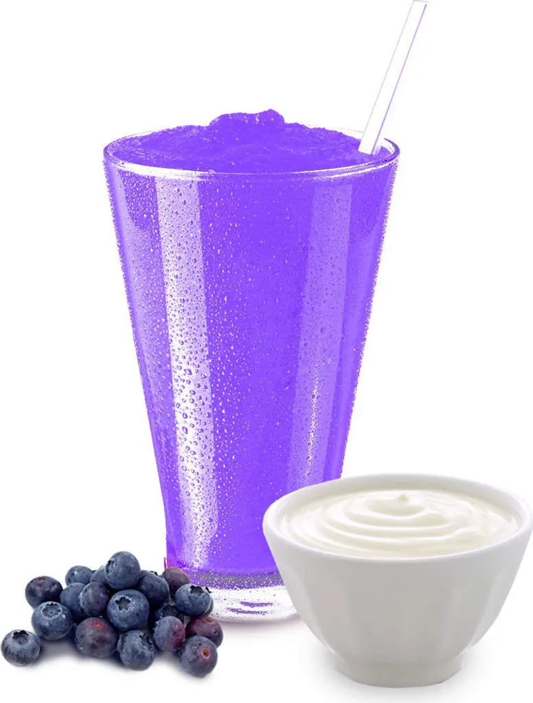 Yogurt al Mirtillo in Polvere 1kg | Mix per Frullati Proteici e Snack