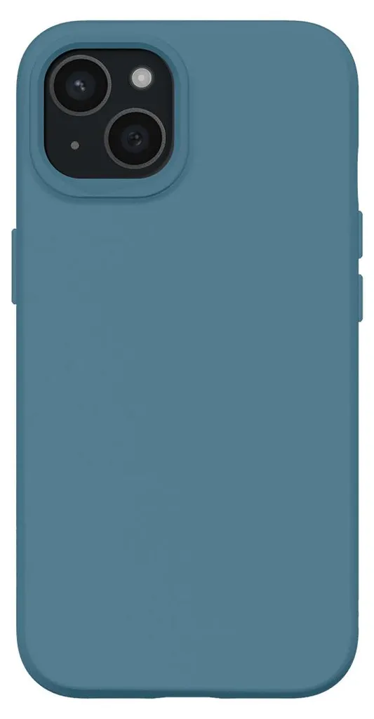 Coque iPhone 15 bleue ultra-résistante Rhinoshield SolidX antichoc