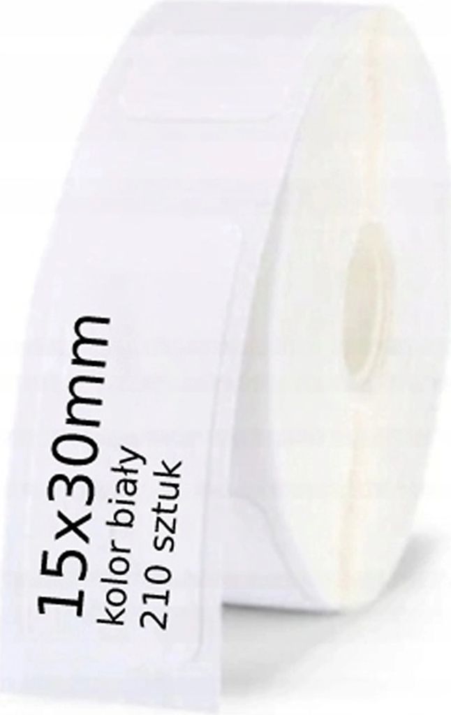EDIBAZZAR | NIIMBOT Thermoetiketten 15x30mm WEISS 210 Stk