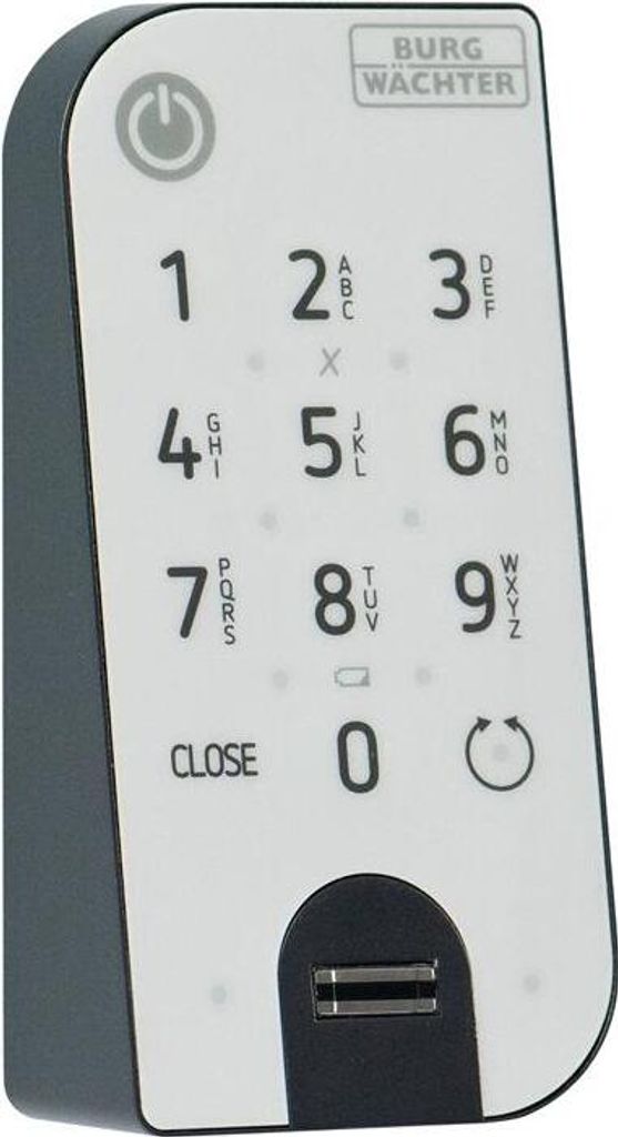 Burg-Wächter Tastatur m. Code + Fingerprint ENTRY 7712 Keypad Fingerprint 50712