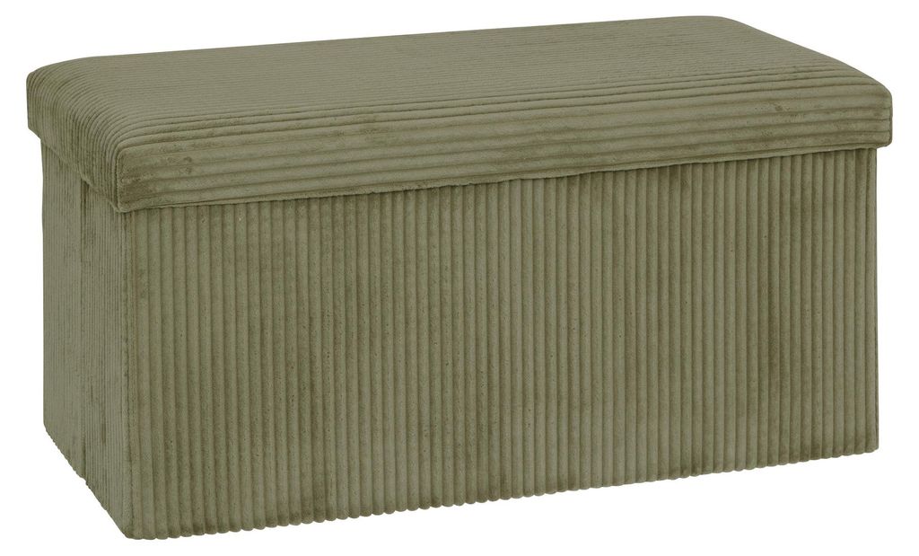 Klappbarer hocker arum grün khaki 76x38cm  - Atmosphera Produktbild 