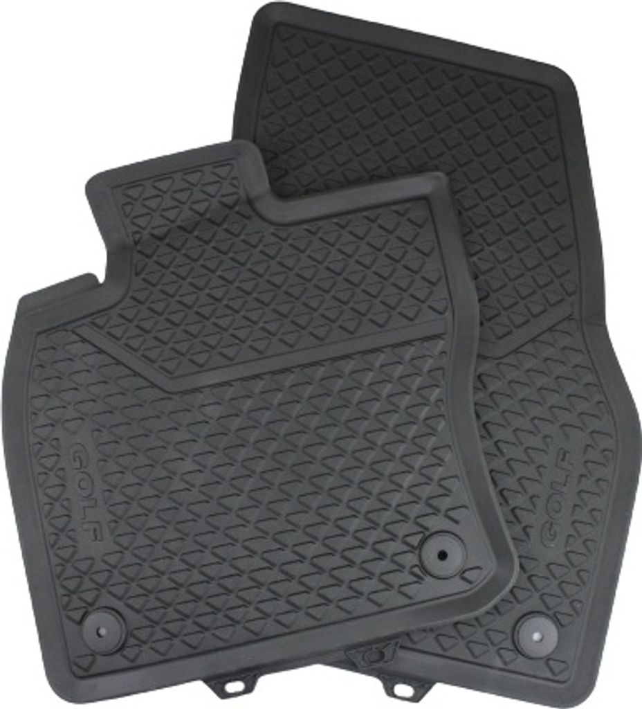 Original VW Golf Sportsvan A7 2014-2020 Allwettermatten Gummifußmatten vorne