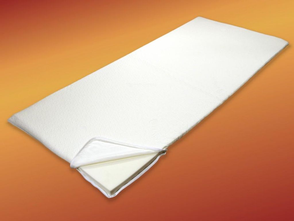 Visco Topper 90x200 Matratzentopper viscoelastisch Unterbett 3 cm