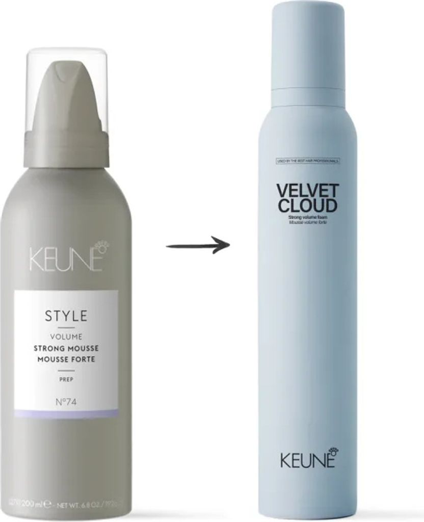 Keune Style Volume Velvet Cloud Strong Volume Foam 200ml