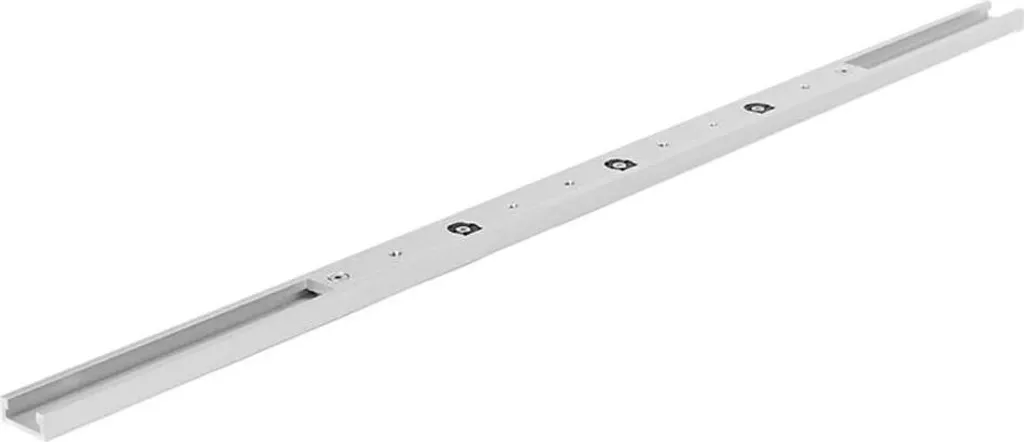 Barre de mesure 880 mm en alliage d'aluminium rouge pour guide d'onglet