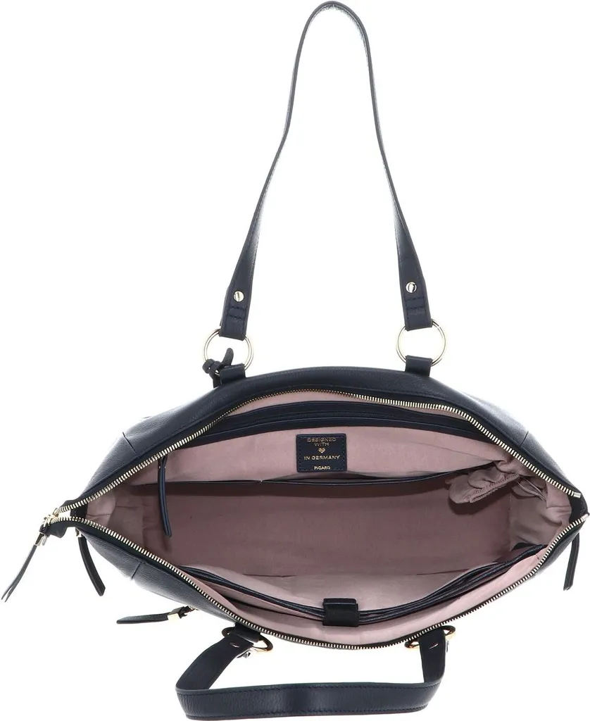 Sac Shopper PICARD Java Ozean - Sac Épaule Ordinateur Bleu Marine - 5