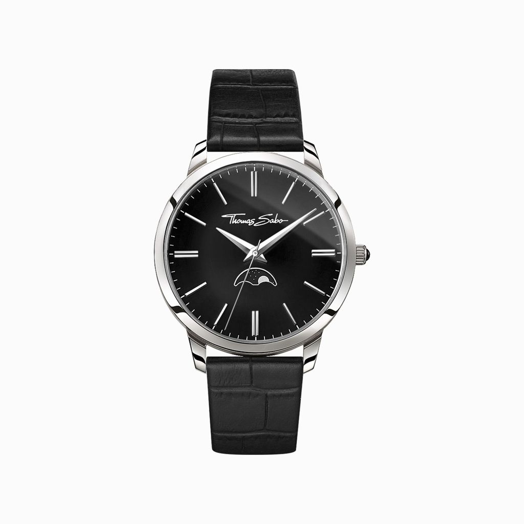 Thomas Sabo WA0325-218-203 Mondphase Herrenuhr 42mm 5ATM