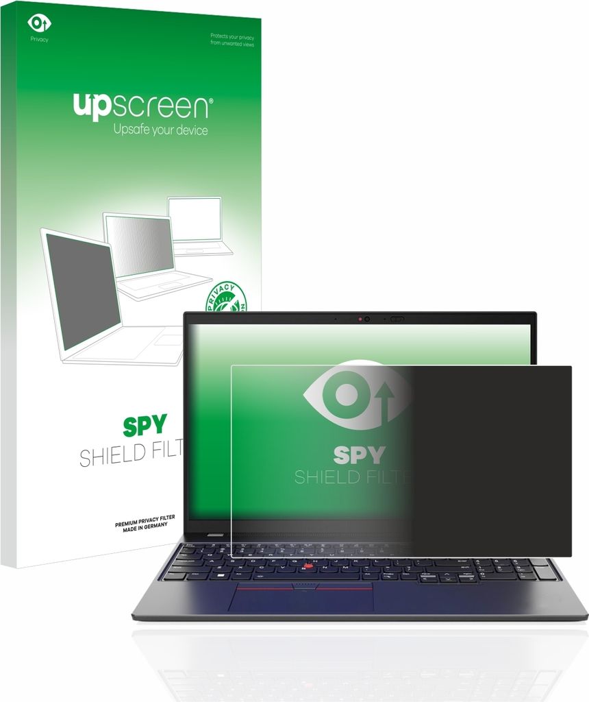 upscreen Blickschutzfilter für Lenovo ThinkPad L15 Gen 4 Anti-Spy Privacy Filter Sichtschutz Blaulicht-Schutz