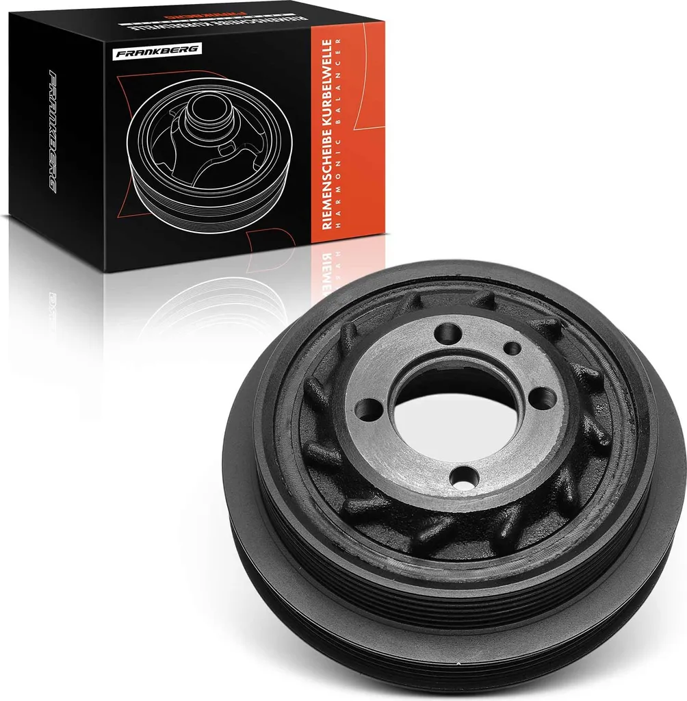 Poulie de vilebrequin robuste en acier pour Mitsubishi Galant 2.4L