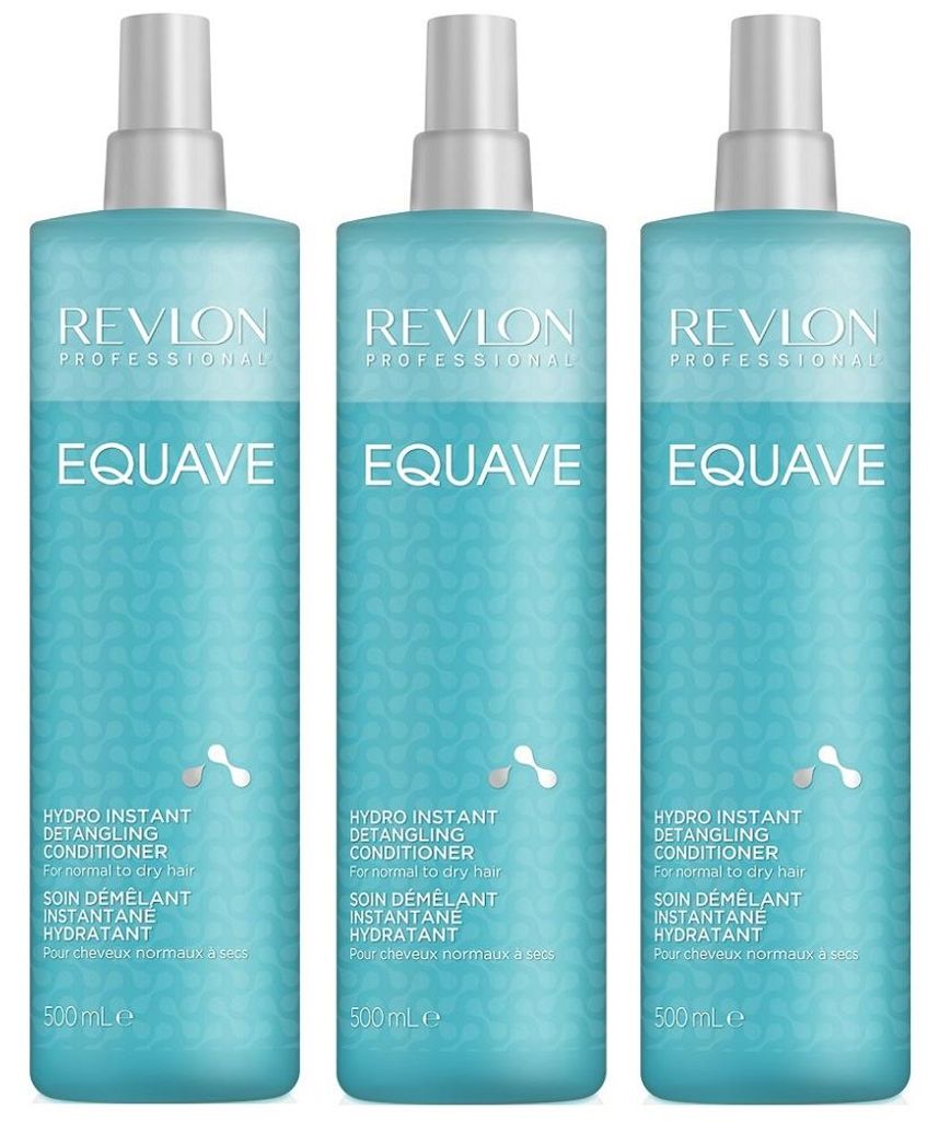 Revlon Equave Hydro Instant Detangling Conditioner 3x 500 Produktbild 