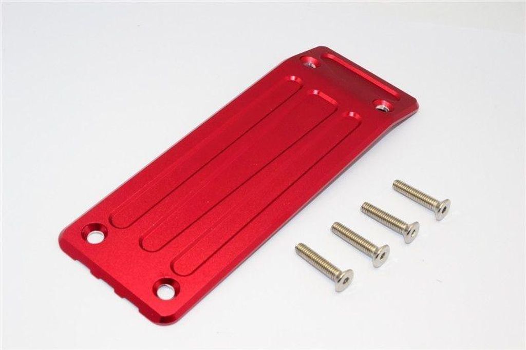 Aluminium Unterschutzplatte hinten rot GPMTXM331RR