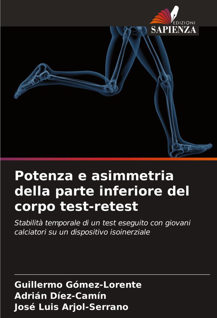Potenza e asimmetria della parte inferiore del corpo test-retest