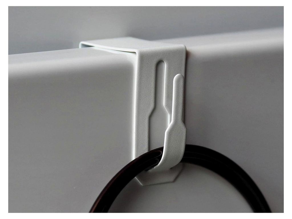 20 Fensterhaken/Dekohaken/Fensterklipp/Klemmträger für Fensterdekoration, Fensterbilder, Lichterketten und mehr – klein, dezent, unauffällig (...