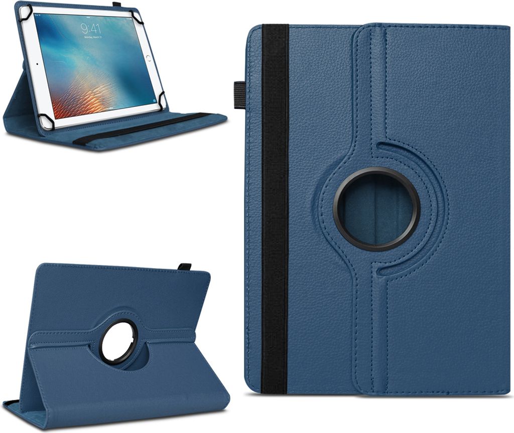 Tablet Hülle für Apple iPad Air 11 2025 Tasche Schutzhülle Case 360° Drehbar Farben:Blau