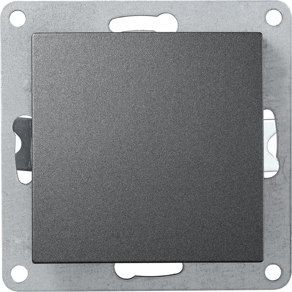 Wechselschalter McPower "Flair", 250V/10A, UP, anthrazit, Produktbild 