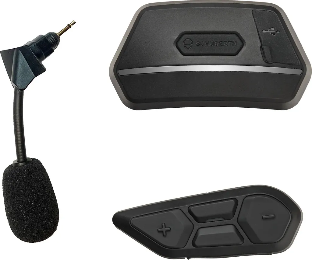 Intercom Bluetooth Schuberth SC2 pour moto avec technologie Mesh 2.0 invisible