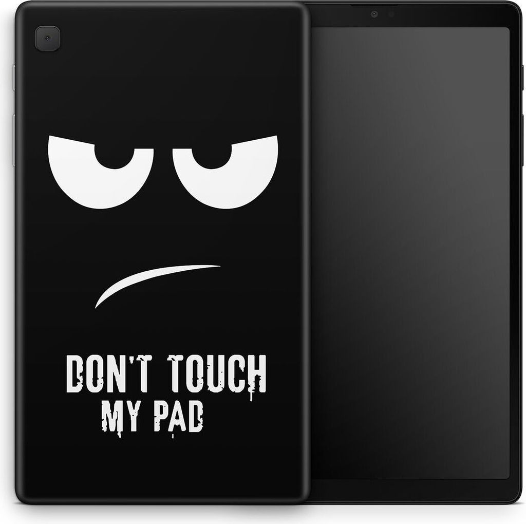 Hülle für Huawei Tablet Cover Case Silikon Schutz Schutzcover Abdeckung Motiv, Modell wählen:Huawei MatePad 10.4, Motiv auswählen:Dont Touch My...