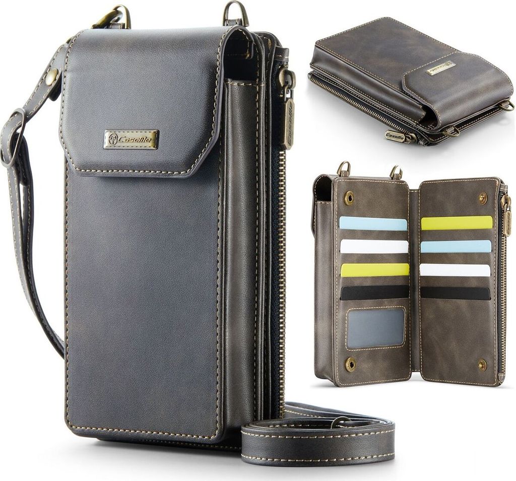 Caseme ME40 Crossbody Handytasche - Large - Braun