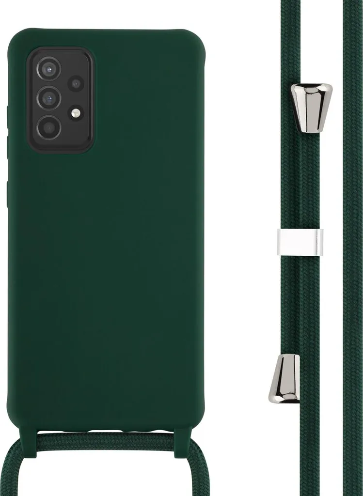 Cover Samsung A52 con Cordino imoshion - Verde Bosco Elegante e Chic