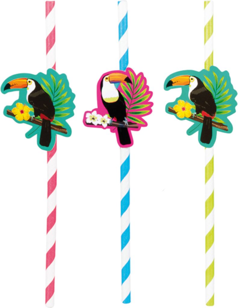 Boland strohhalme Toucan20 cm 6 Stück