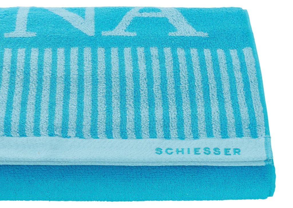 SCHIESSER Saunatuch Rom | Zweifarbig | 100% Baumwolle | Produktbild 