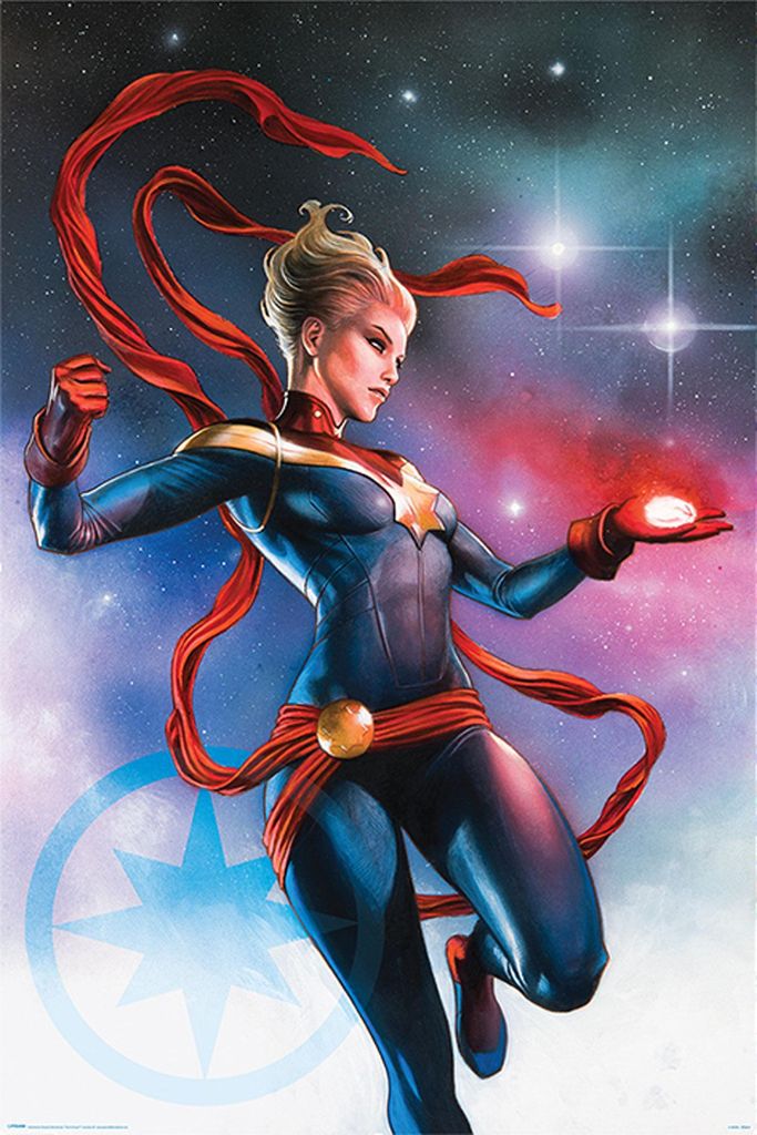 Marvel - Poster - Captain Marvel - Galaxy