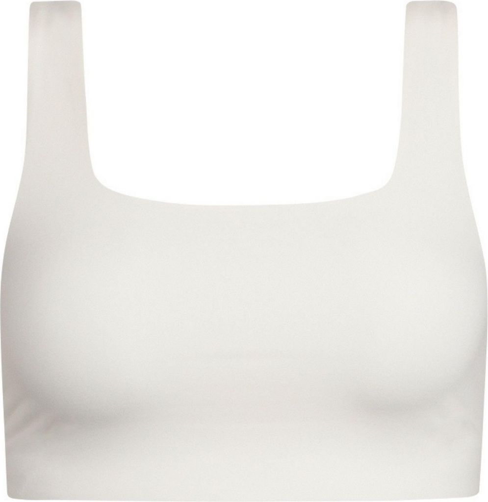 Girlfriend Collective - "Tommy" BH Eckiger Ausschnitt für Damen GC145 (XL) (Elfenbein)