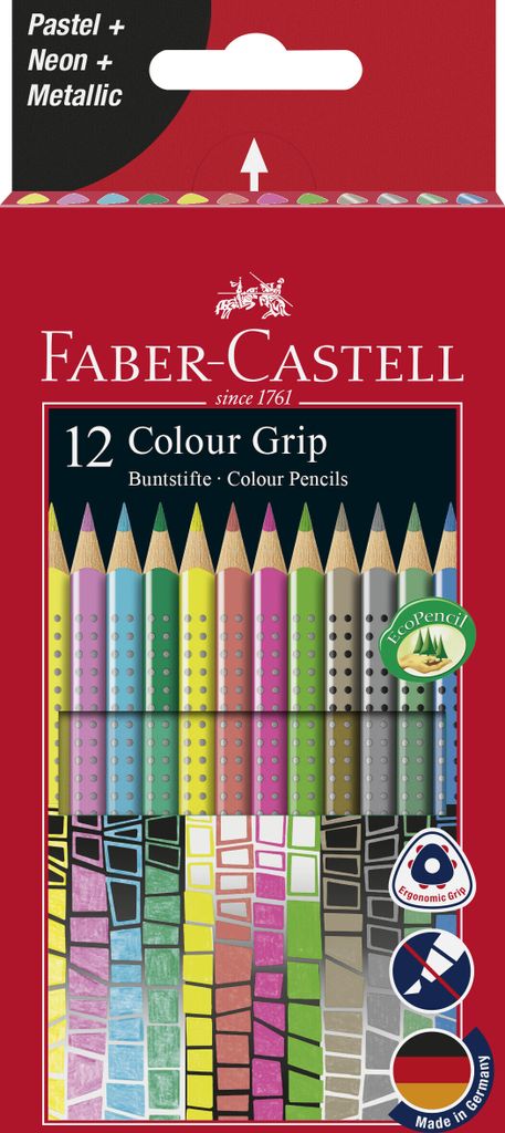 Crayons de couleur Colour Grip Set de couleurs spéciales Image du produit 