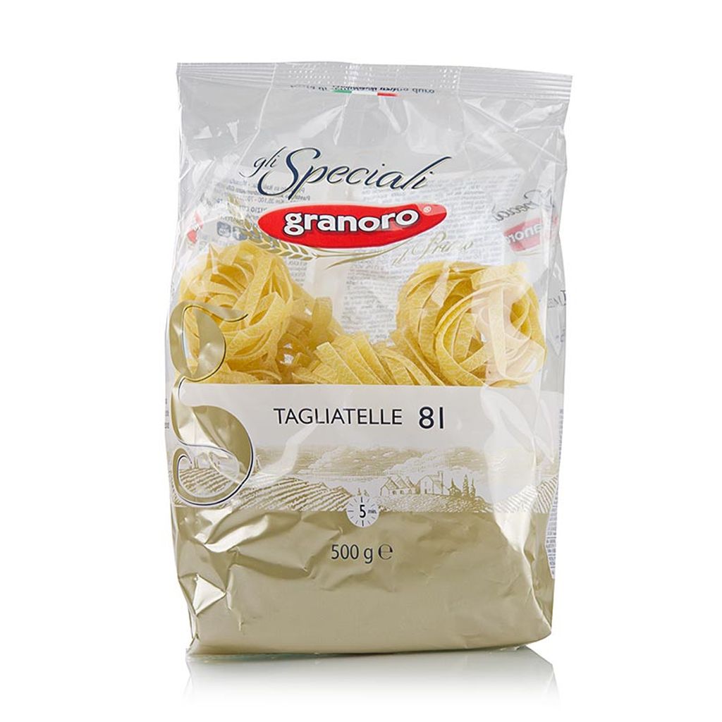 Granoro Tagliatelle Nidi, 6mm, Bandnudelnester No.81 - 500g