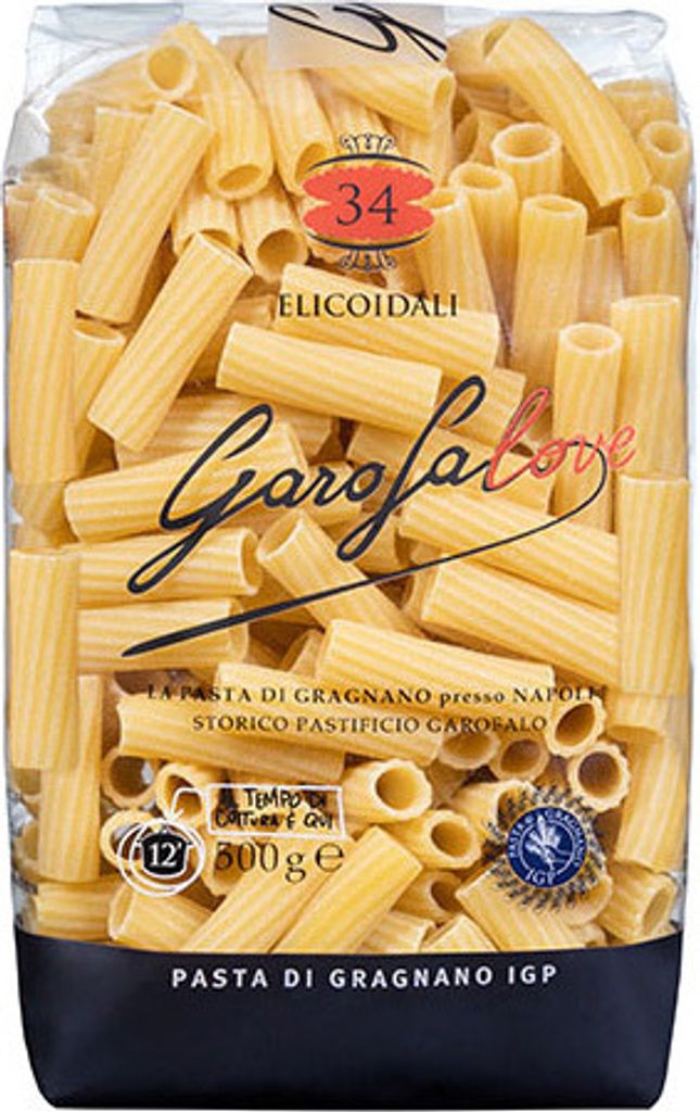 16x Garofalo Pasta di Gragnano IGP Elicoidali N.34 500g