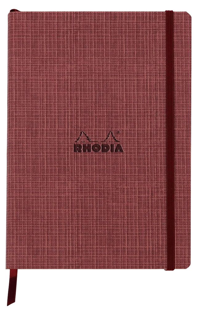 Rhodia ORANGE Botanique Heft, DIN A5, 80 Blatt, elfenbeinfarbig