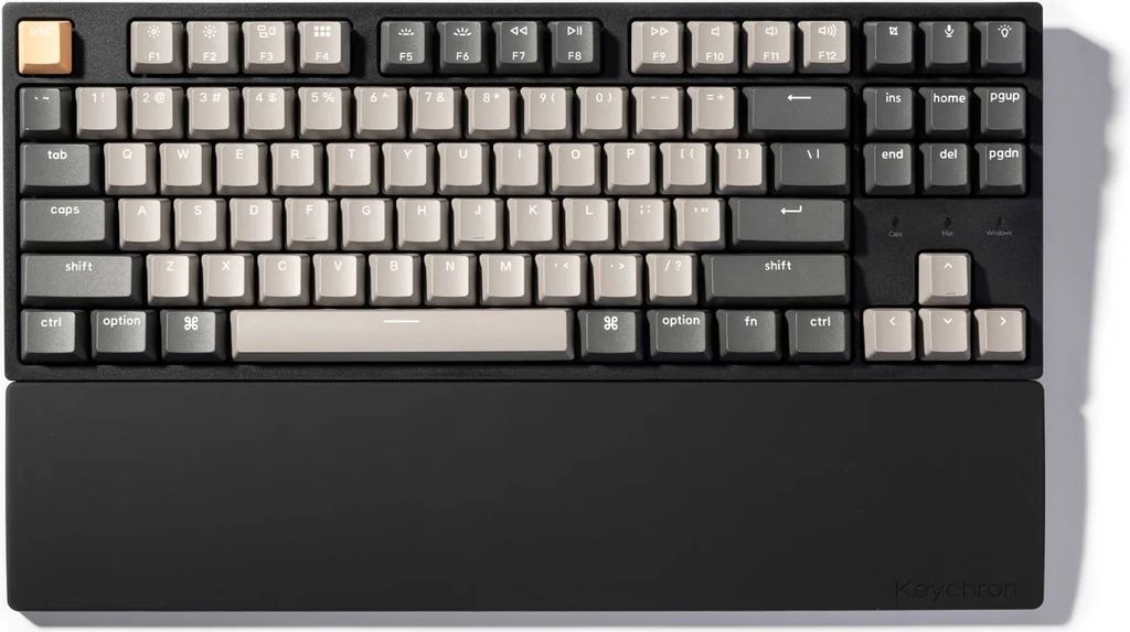 Keychron Repose-poignets en silicone pour clavier, Image du produit 