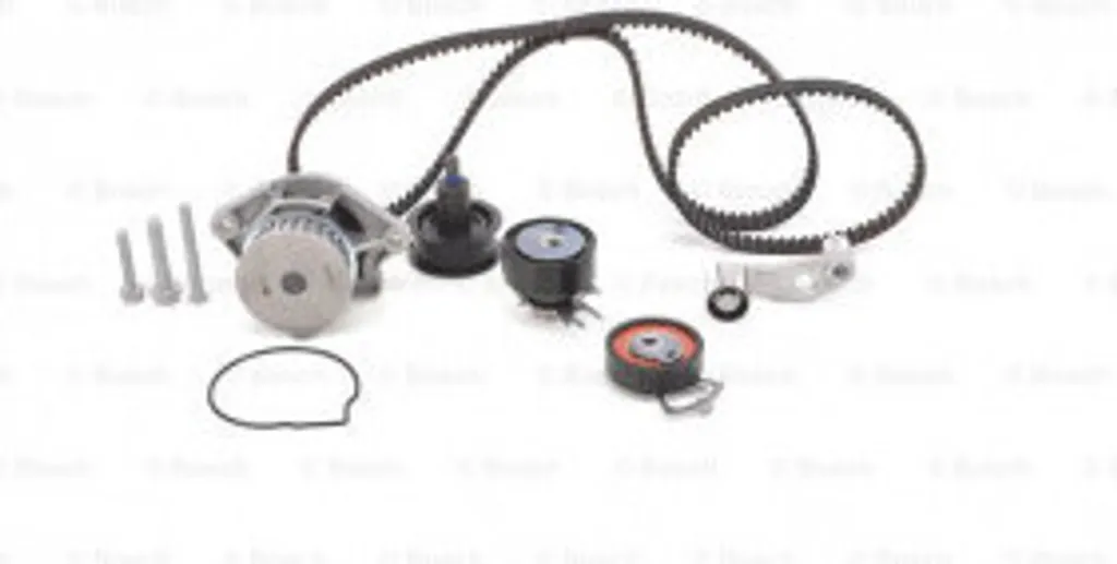 Pompe à eau et courroies Bosch 1987948886 haute performance moteur