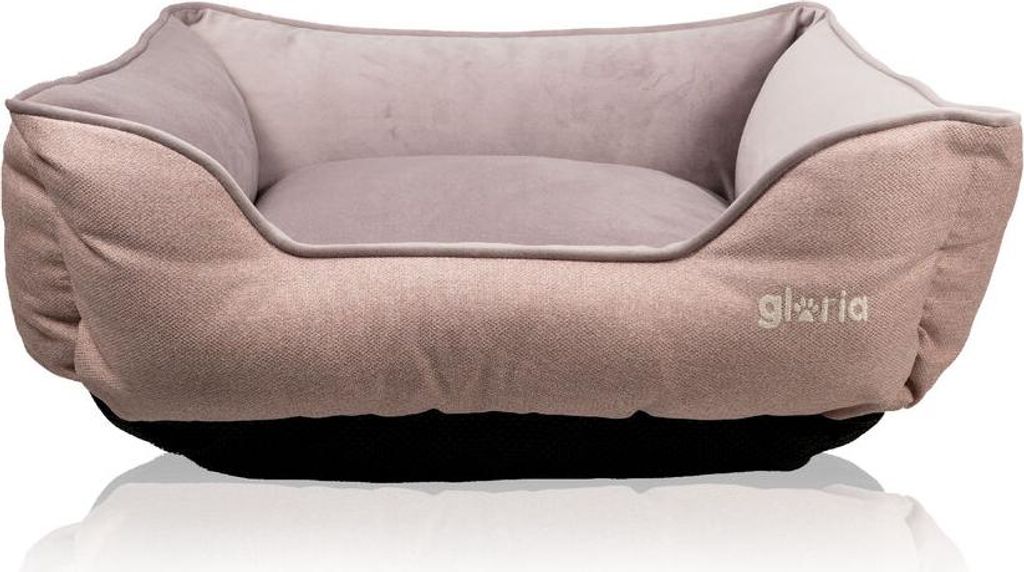 Gloria Cadaqués Hundebett Rosa Rechteckig 60 x 50 cm