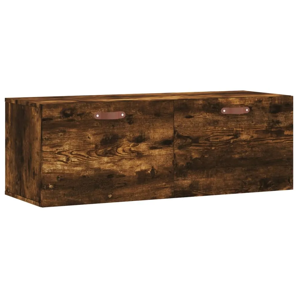 Mobile a Parete SYFAX Rovere Fumo 100cm - Mobile TV Sospeso Elegante