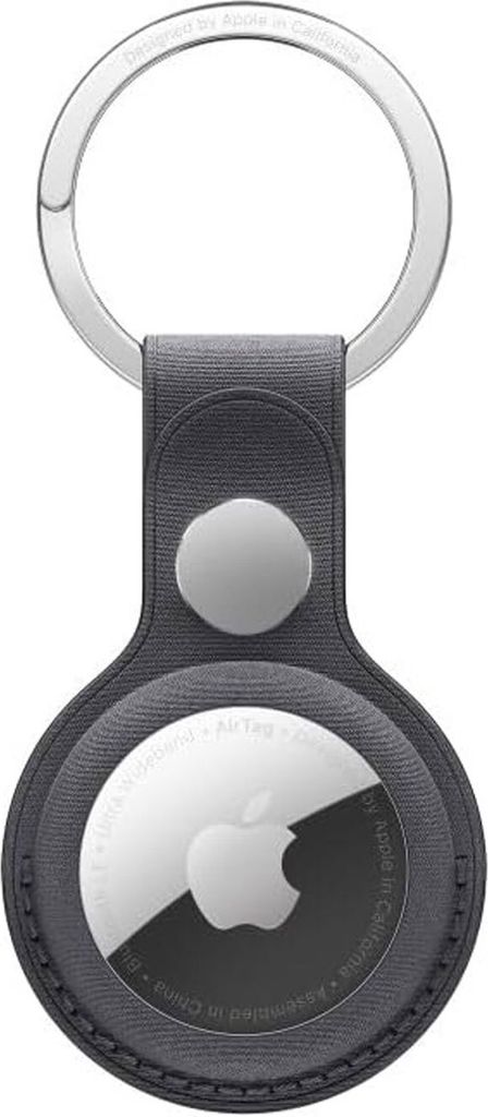 Porte-clés Apple AirTag FineWoven - Noir Image du produit 