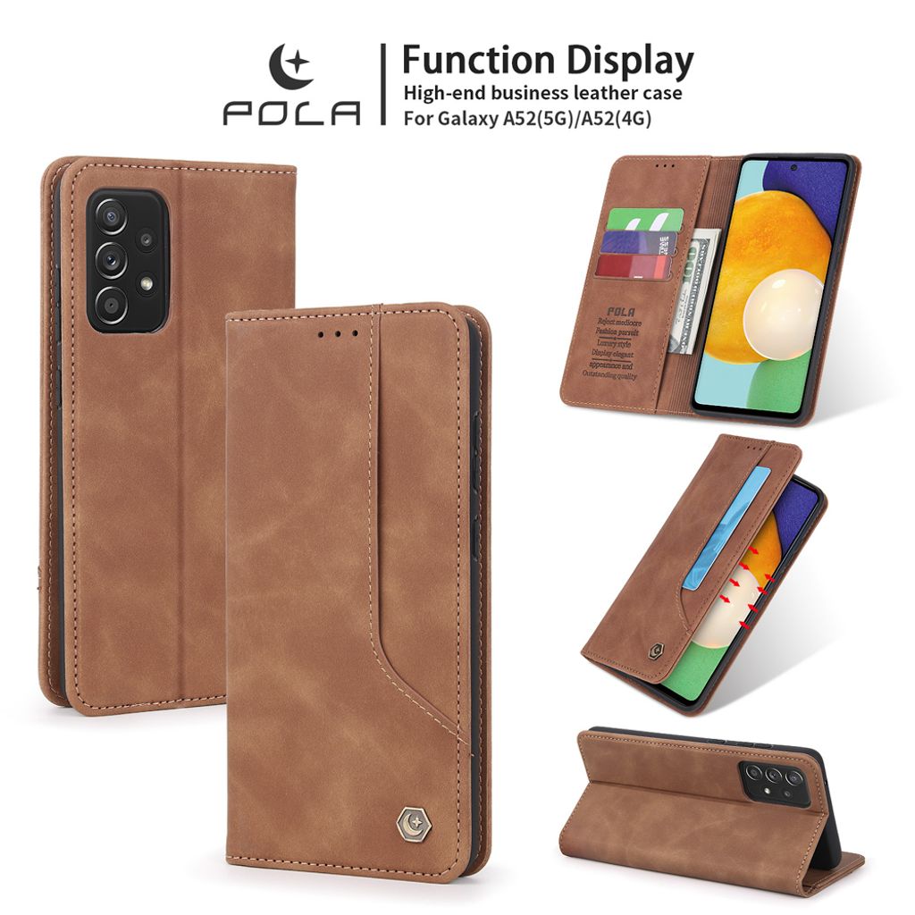 RetroPolyuretankožené pouzdro pro Samsung Galaxy A52 5G / Obrázek produktu 