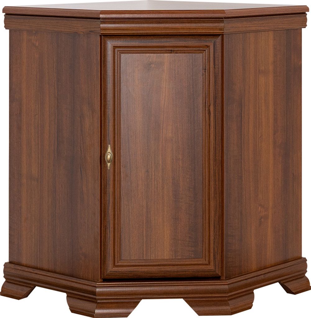 Eck-Kommode Sentis 03 | Dunkelbraun | 75 x 75 x 97 cm (L x Produktbild 