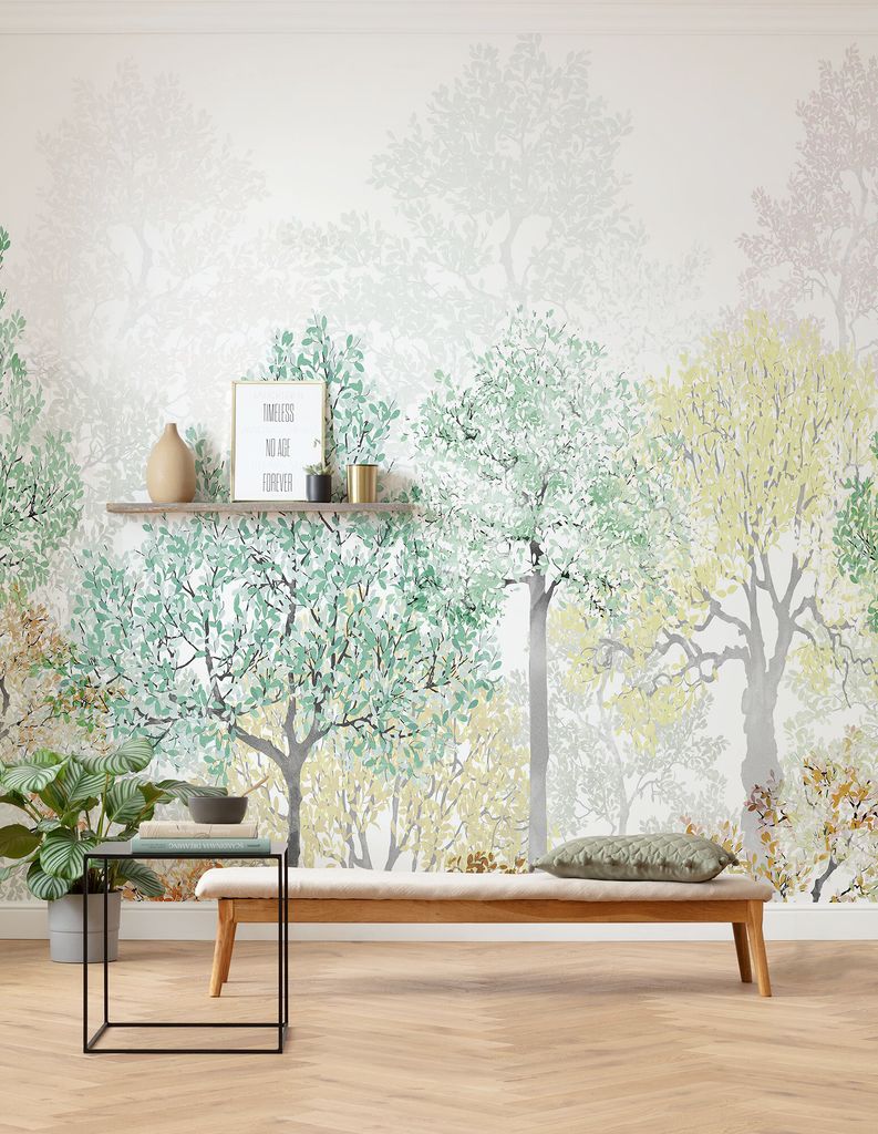 Digitaldruck Vlies Fototapete - Bright Rainbow - Größe 350 x 250 cm