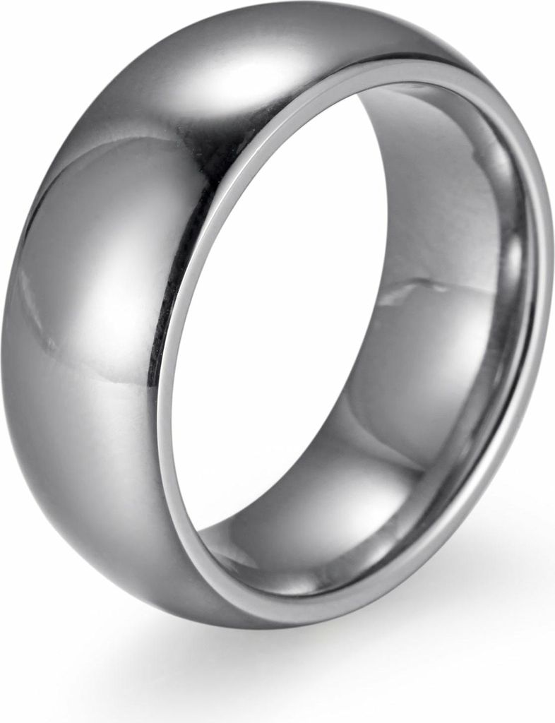 Zeeme Stainless Steel Ring Edelstahl grau 016 (50,5) ohne 155070071
