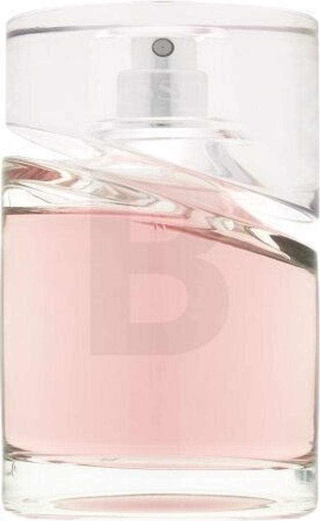 A bottle of Hugo Boss Femme Eau de Parfum for women.