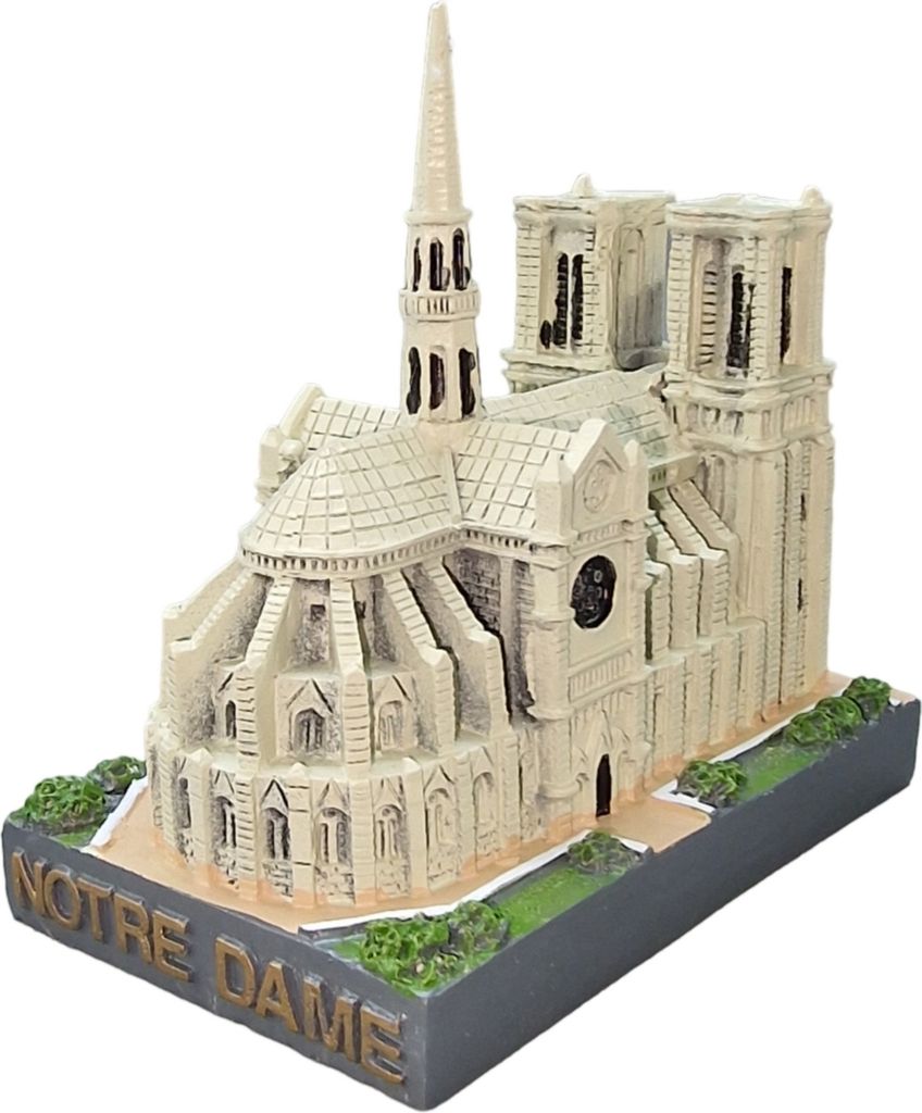 Französische Kathedrale Notre-Dame de Paris 9cm