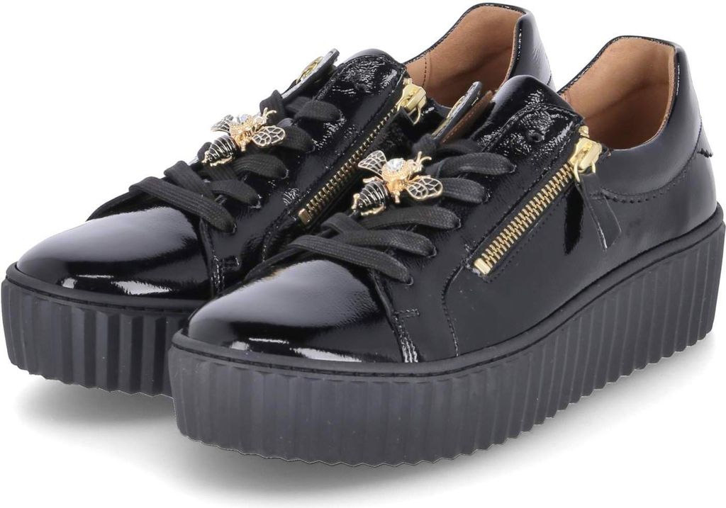 Gabor Sneaker Sportschuhe Damen 37 Gabor Plateau Schnürschuhe