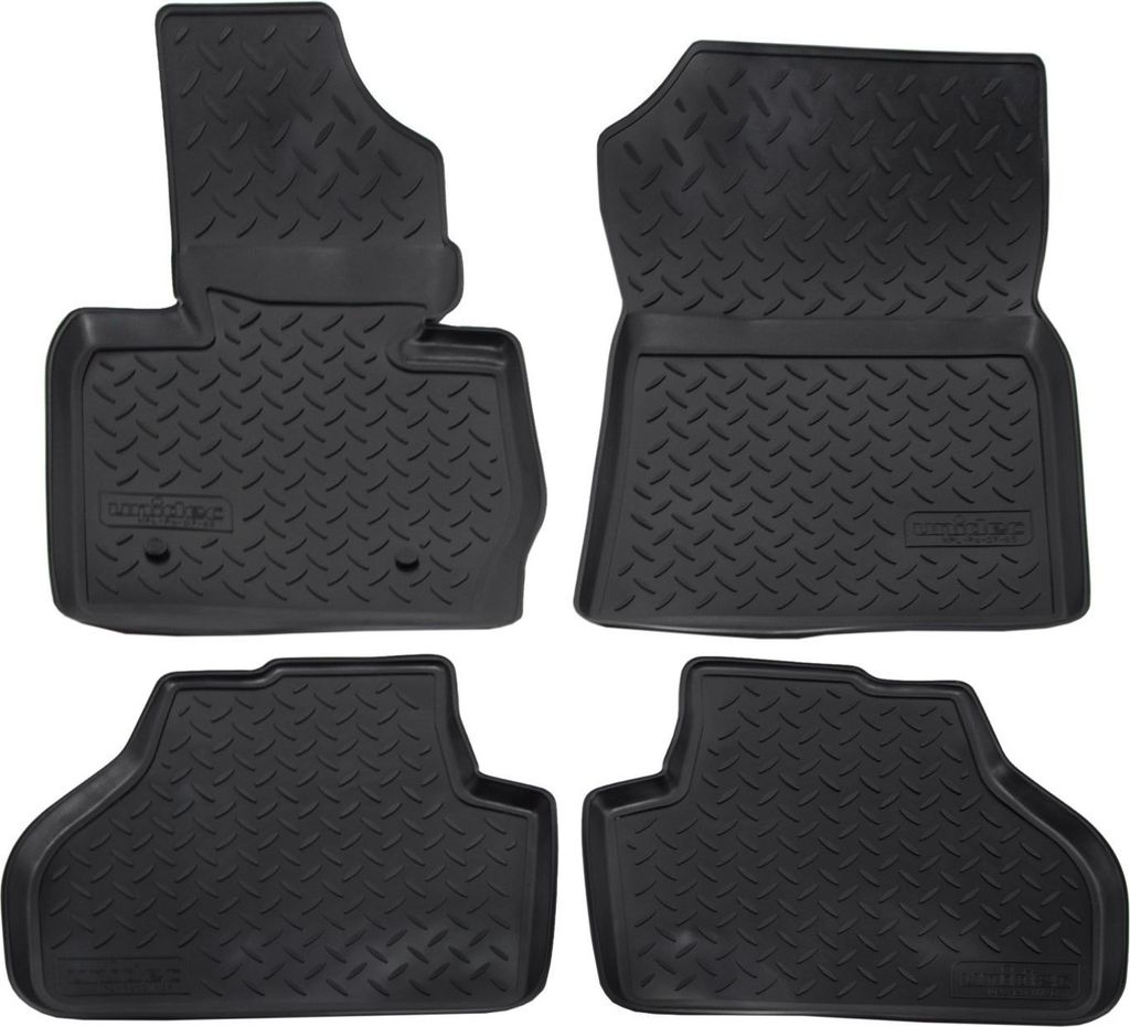 NORM LINERS | 3D Gummimatten Auto Matten Fussmatten Kompatibel mit BMW X3 F25 2010-2018 4tlg, Individuelle Passform mit Hohem Rand cca 4-5cm, Allwe...