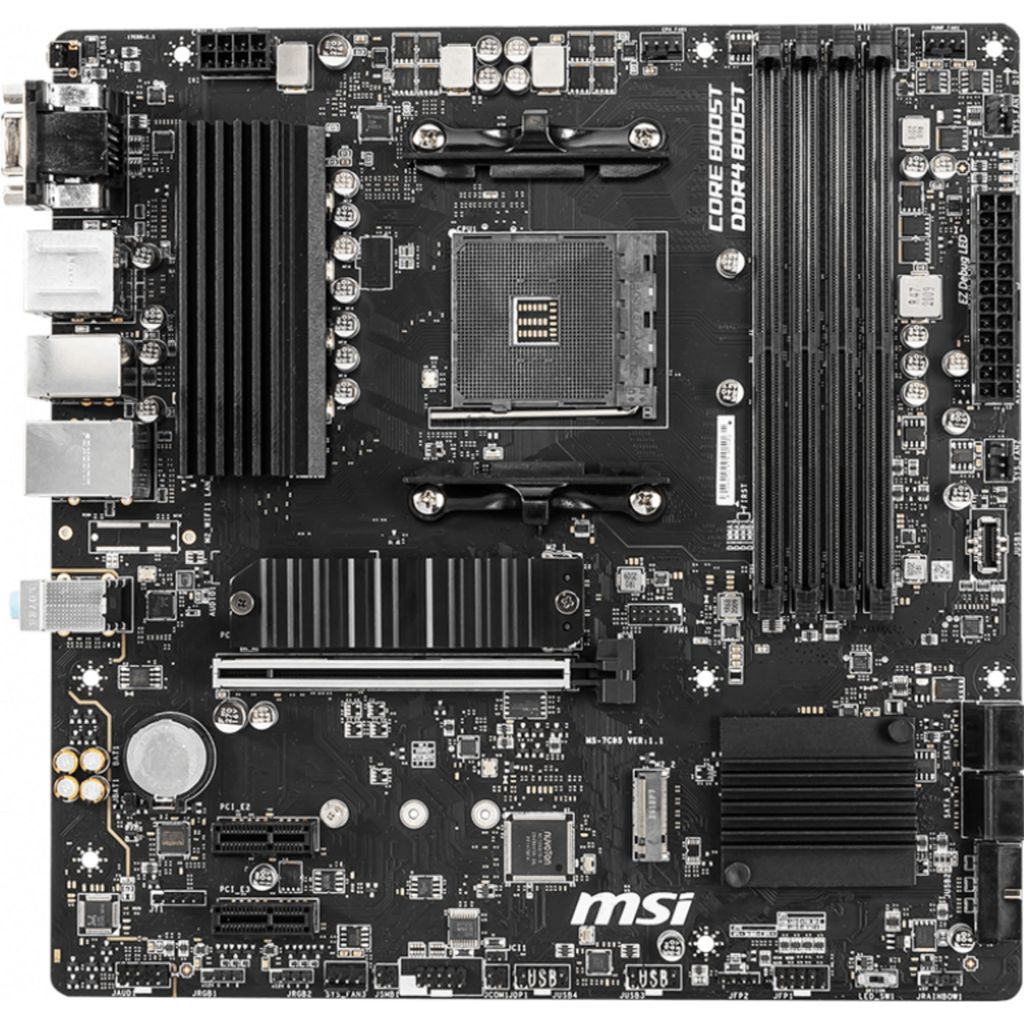 Carte mère MSI B550M PRO-VDH AMD B550 Socket AM4 micro ATX Image du produit 