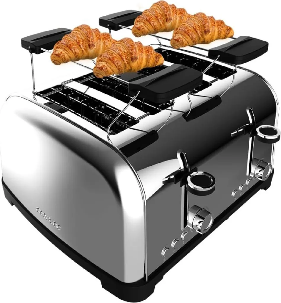 Cecotec Toastin' time 1700: Tostapane Inox per Colazioni Senza Litigi