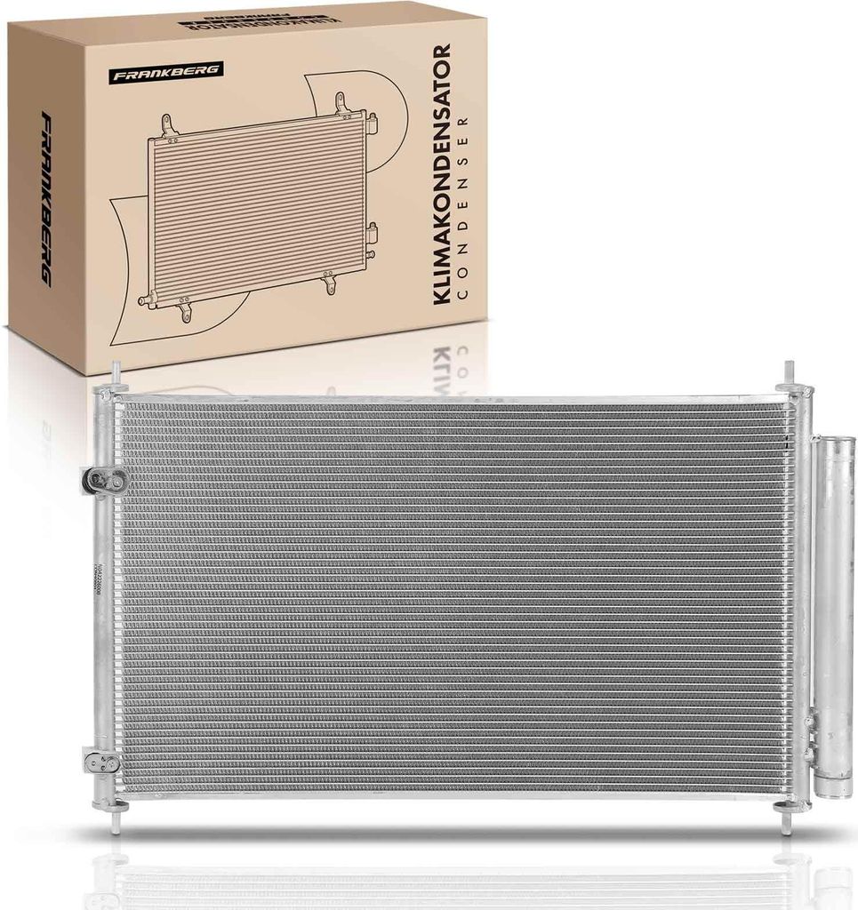 Frankberg 1x Kondensator Klimaanlage für Alfa Romeo Giulia 2.2 D Bj ab 2015