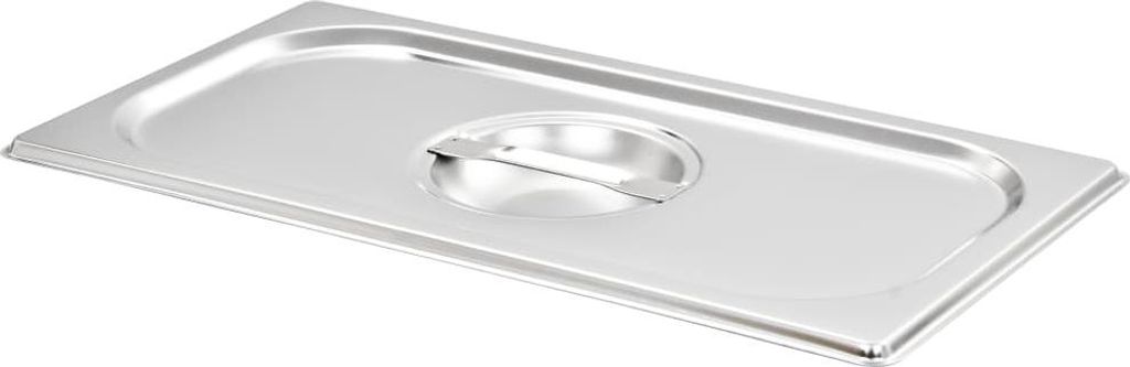 vidaXL Deckel für GN 1/3 Behälter 4 Stk. Edelstahl