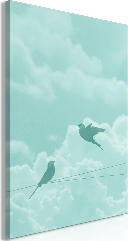 Vliesstoff Leinwandbild - Shadow of Flight (1 Part) Vertical 60x90 cm Für Kinder g-A-0304-b-a