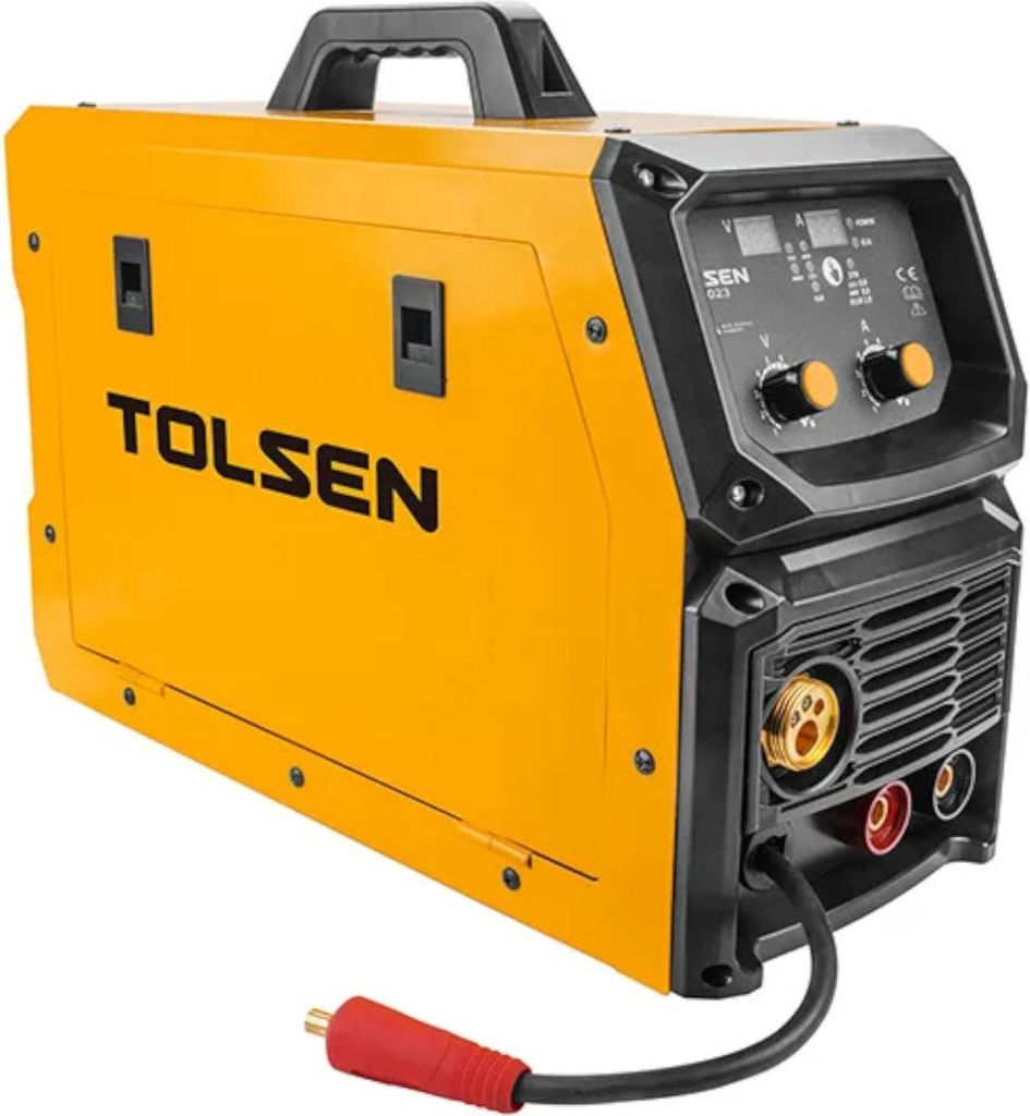 Tolsen Inverter-MIG-DC-Schweißgerät – 160 A, IGBT-Technologie, inkl. Zubehör - Maxami